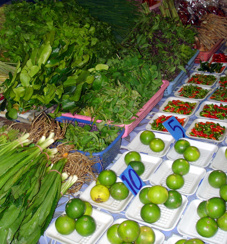 Ingredients on offer in Chiang Mai, Thailand