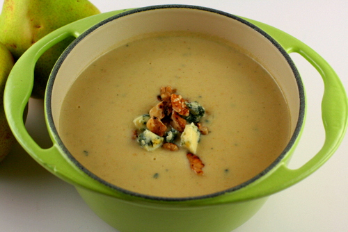 Pear and Stilton Soup