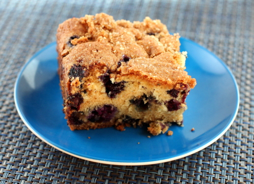 Blueberry Vanilla Buttermilk Cake