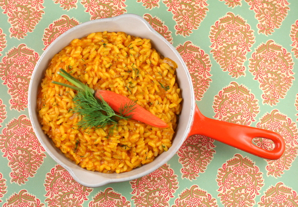 Carrot and Dill Risotto