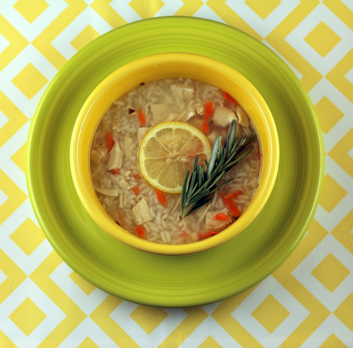 Greek Lemon Rice Soup