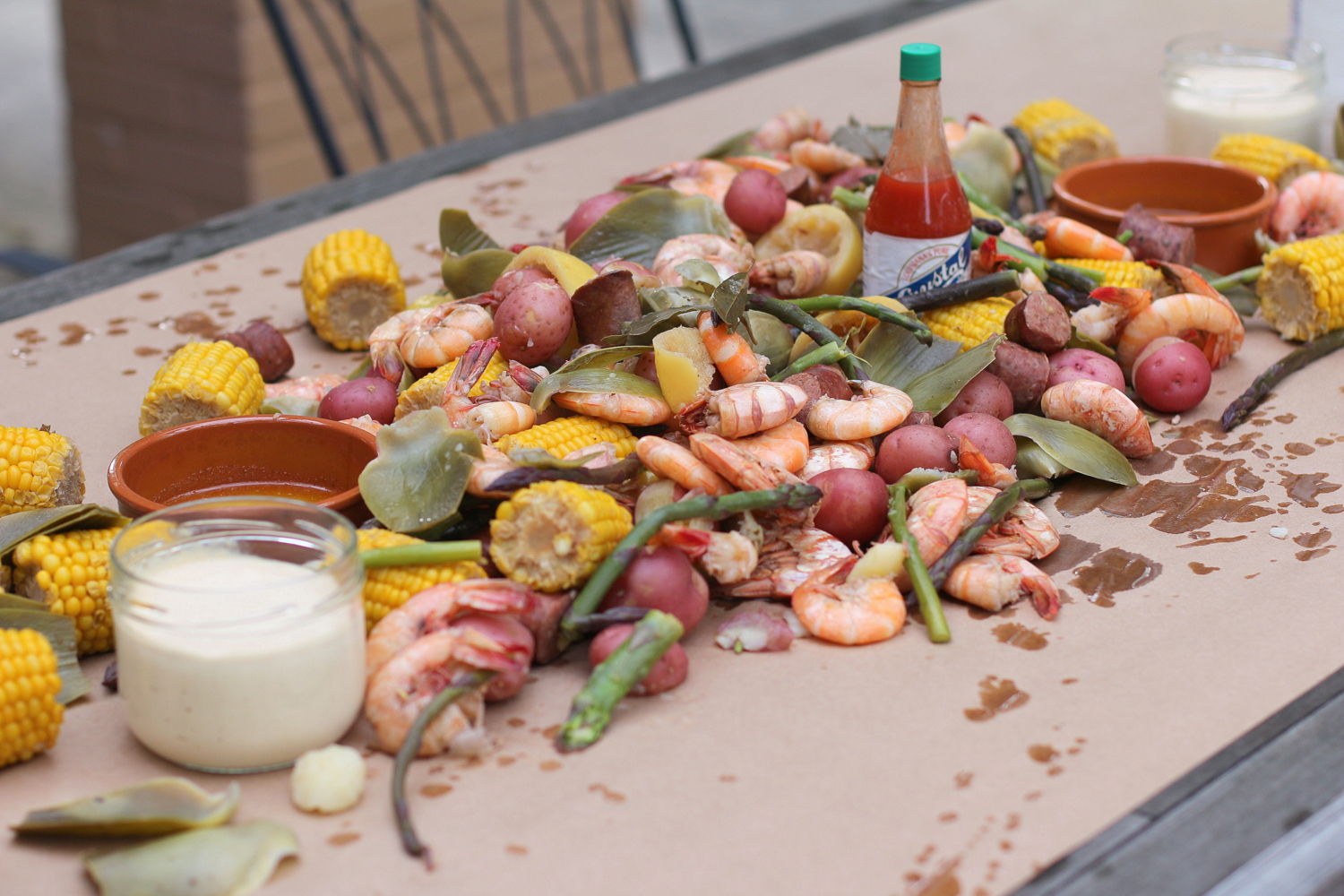 IMG_1498 Beer Shrimp Boil with Beer Sauce and Homemade Shrimp Boil Spice