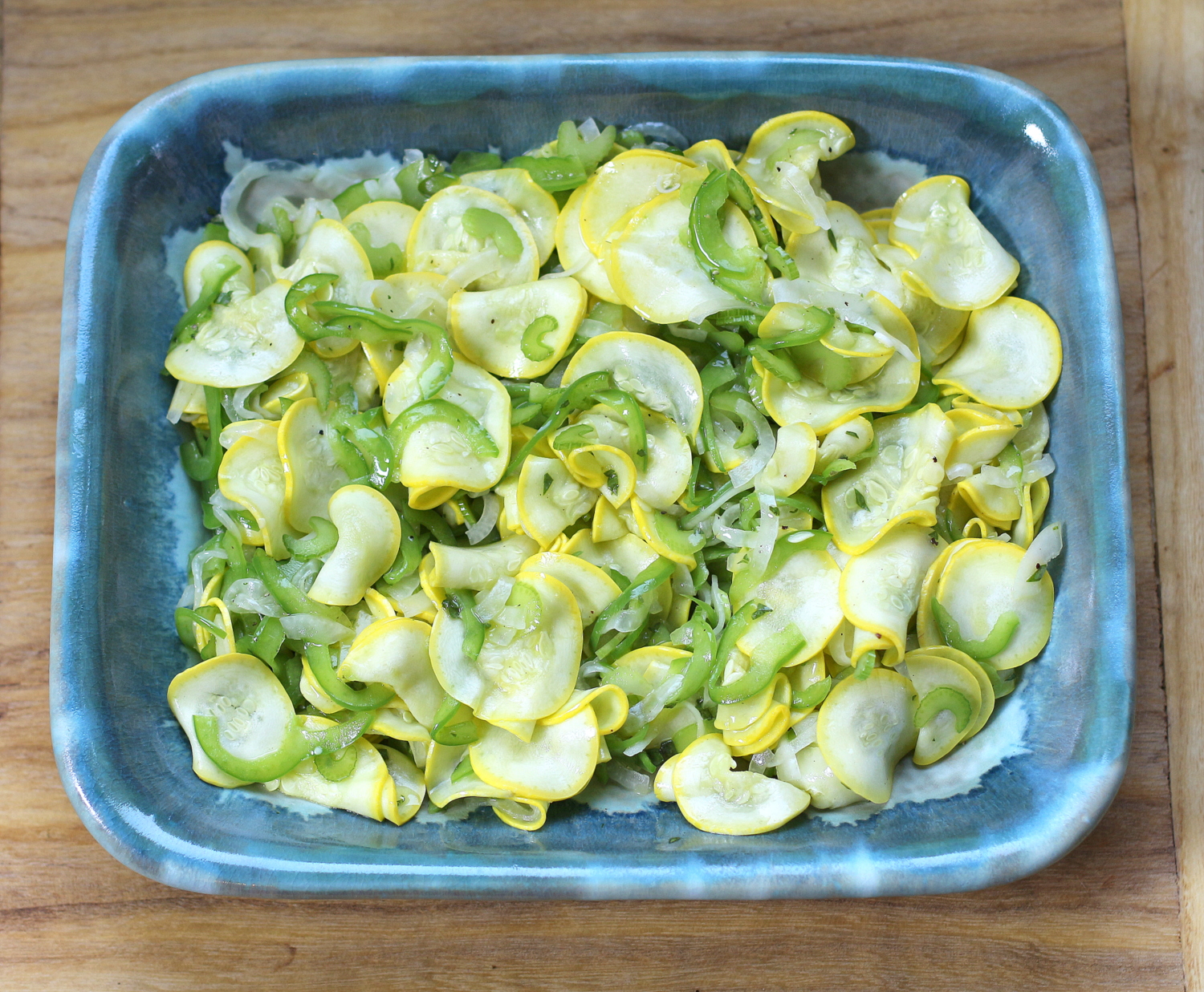 IMG_1628 Marinated Summer Squash Salad