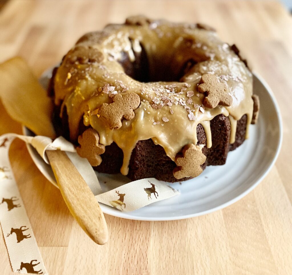 IMG_1826-1024x964 Gingerbread Bundt Cake with Toffee Glaze