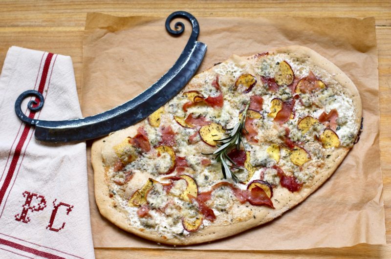 IMG_3884-1-800x530 Nectarine, Gorgonzola and Prosciutto Flatbread