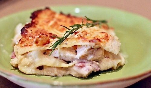 IMG_5206-1 Chicken, Prosciutto and Rosemary Lasagna