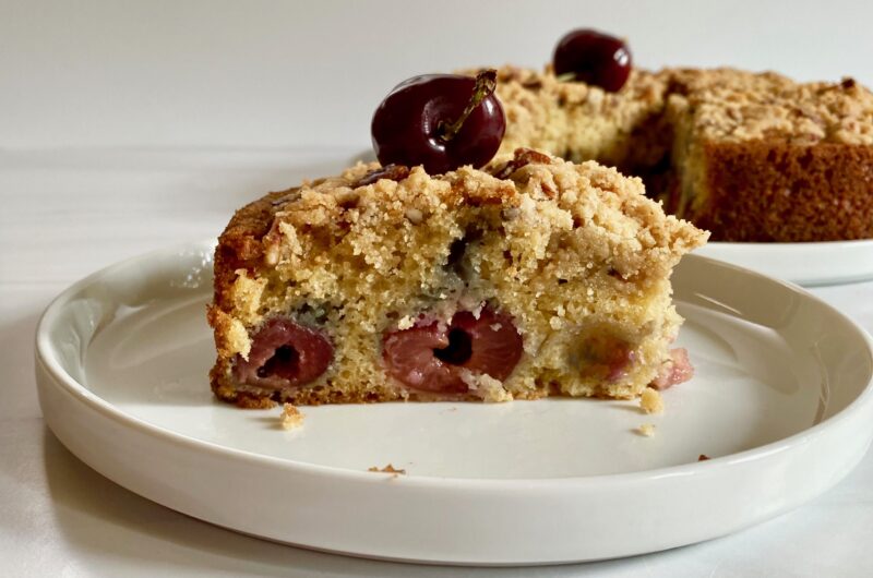IMG_4835-800x530 Fresh Cherry Pecan Crumb Cake