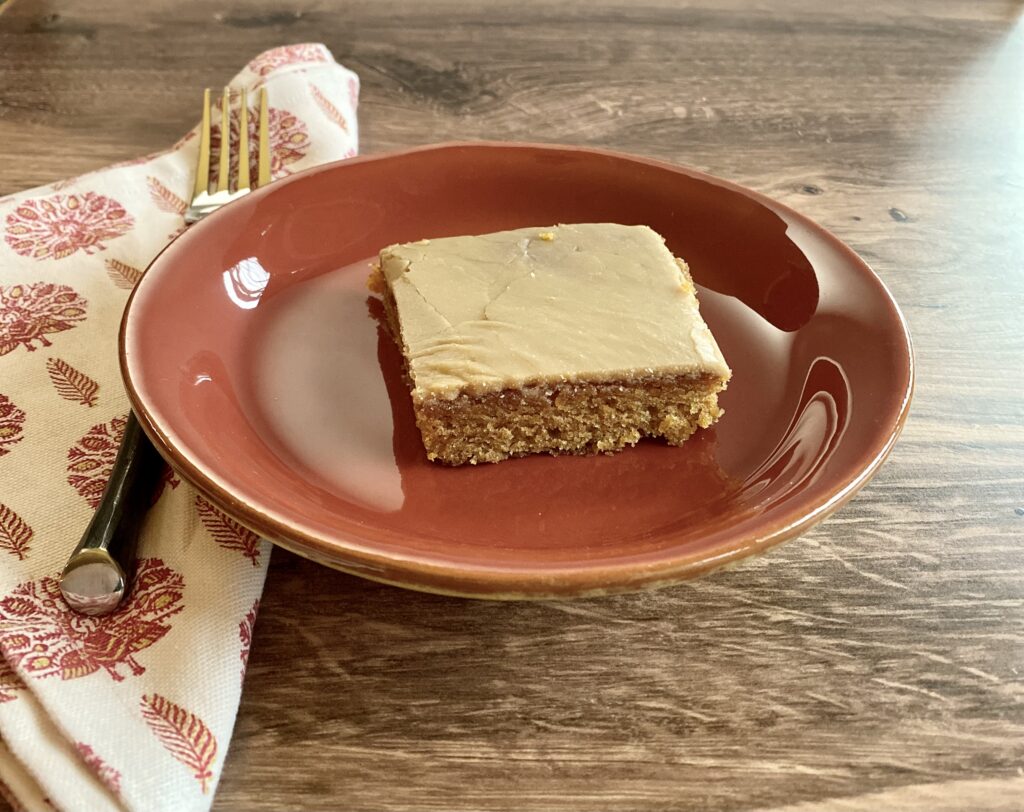 IMG_7305-1024x812 Sweet Potato Sheet Cake with Caramel Icing