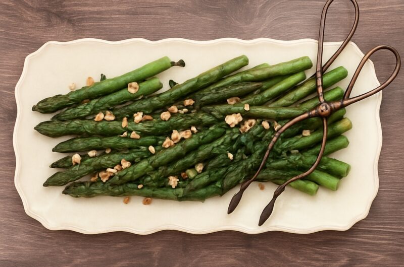 5fb03645-b144-4739-81e7-5acfd6991630-800x530 Brown Butter Asparagus with Hazelnuts